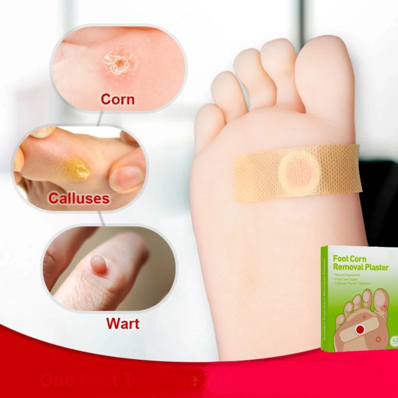 SET 5 CAJAS PARCHE REMOVEDOR CALLOS PIES PIEL LAU - 2
