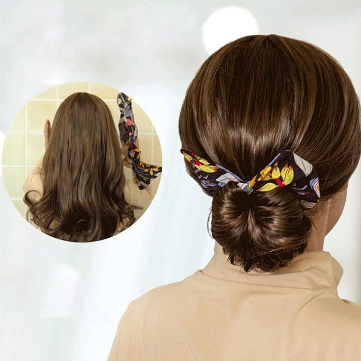 SET 5 PINZAS CLIP MAGICO MUJER BELLEZA PEINADO MODERNO LAU - 8