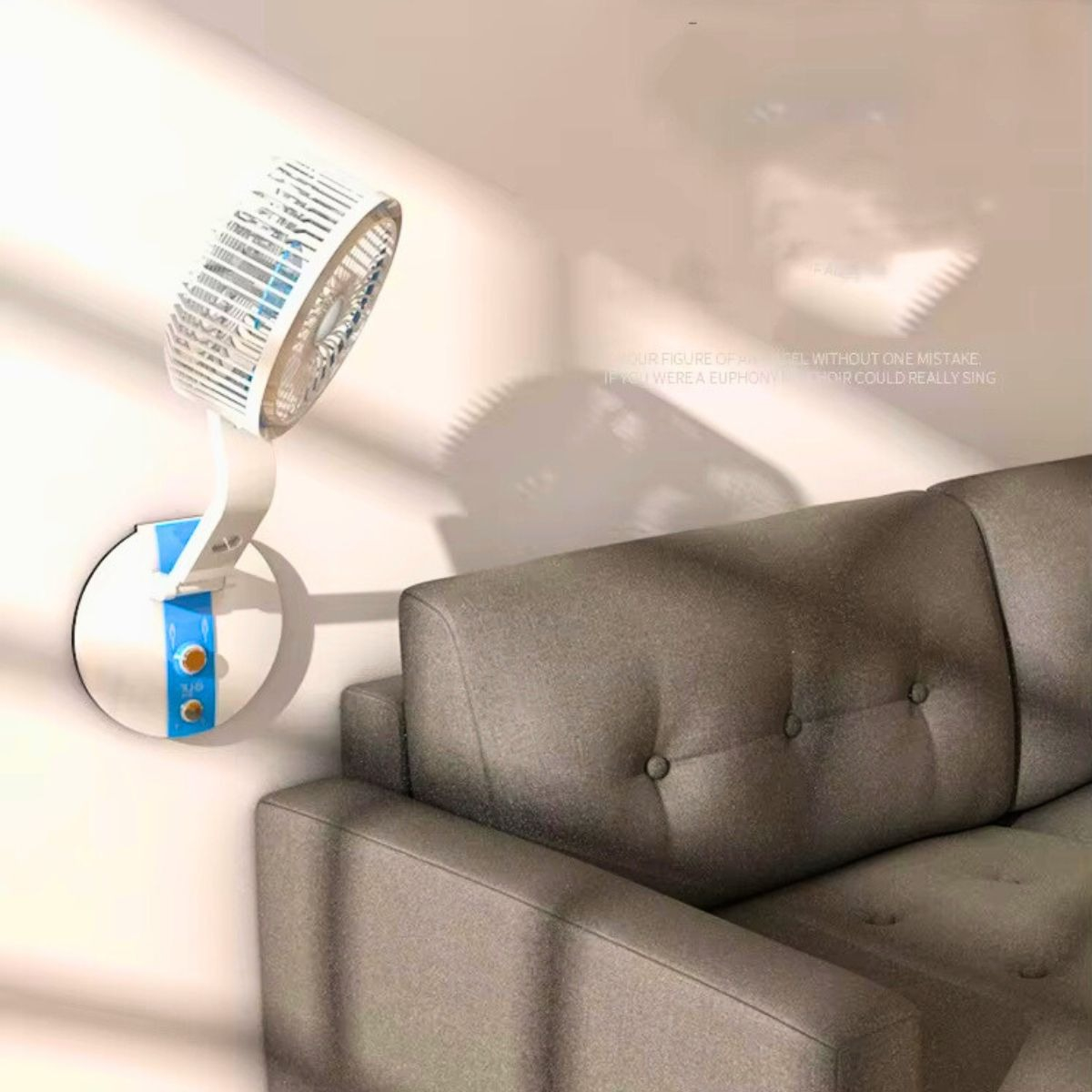 MINI VENTILADOR PLEGABLE MESA PORTÁTIL OFICINA HOGAR LAU - 3
