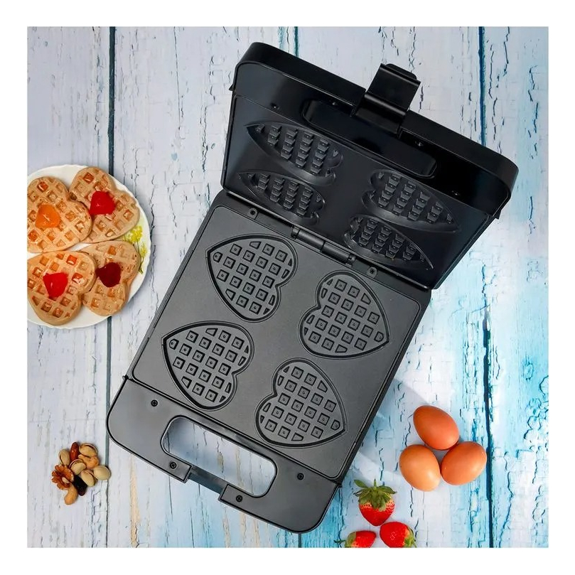 WAFFLERA GROFERA MULTIFUNCIONAL PLANCHA 1400W COCINA LAU - 5