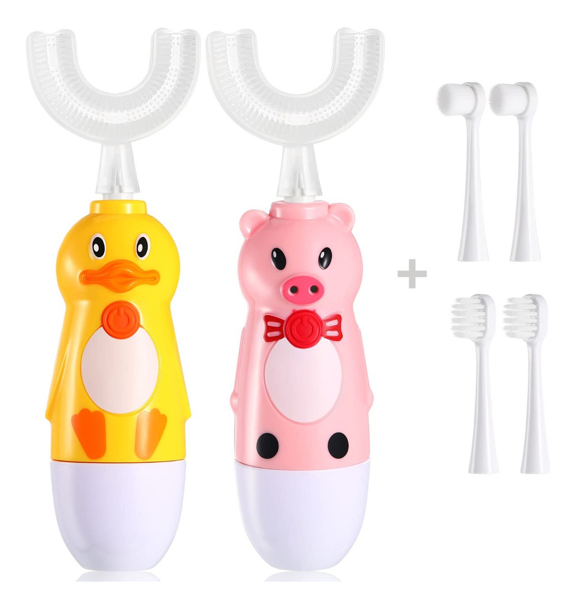 CEPILLOS DIENTES FORMA U SILICONA RESISTENTE NIÑOS LAU - 1