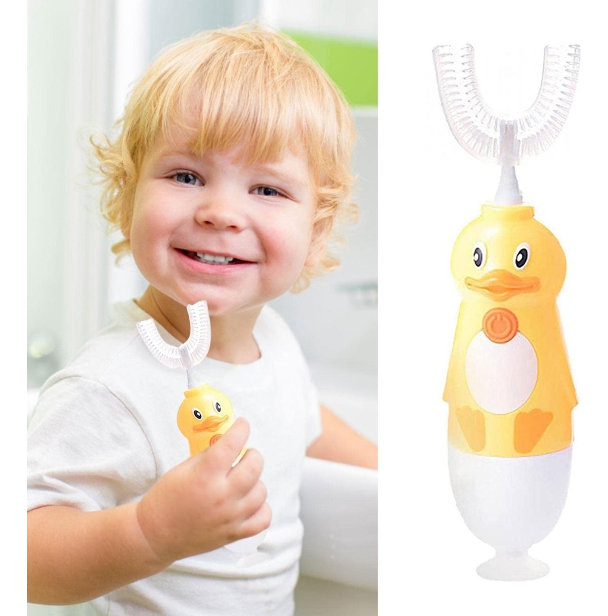 CEPILLOS DIENTES FORMA U SILICONA RESISTENTE NIÑOS LAU - 5