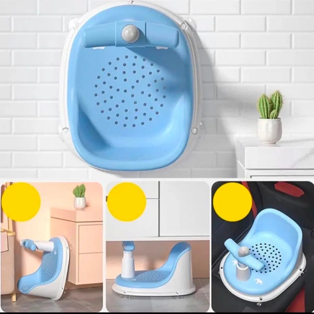 SILLA DUCHA ASIENTO BAÑO ANTIDESLIZANTE BEBE NIÑOS LAU - 6