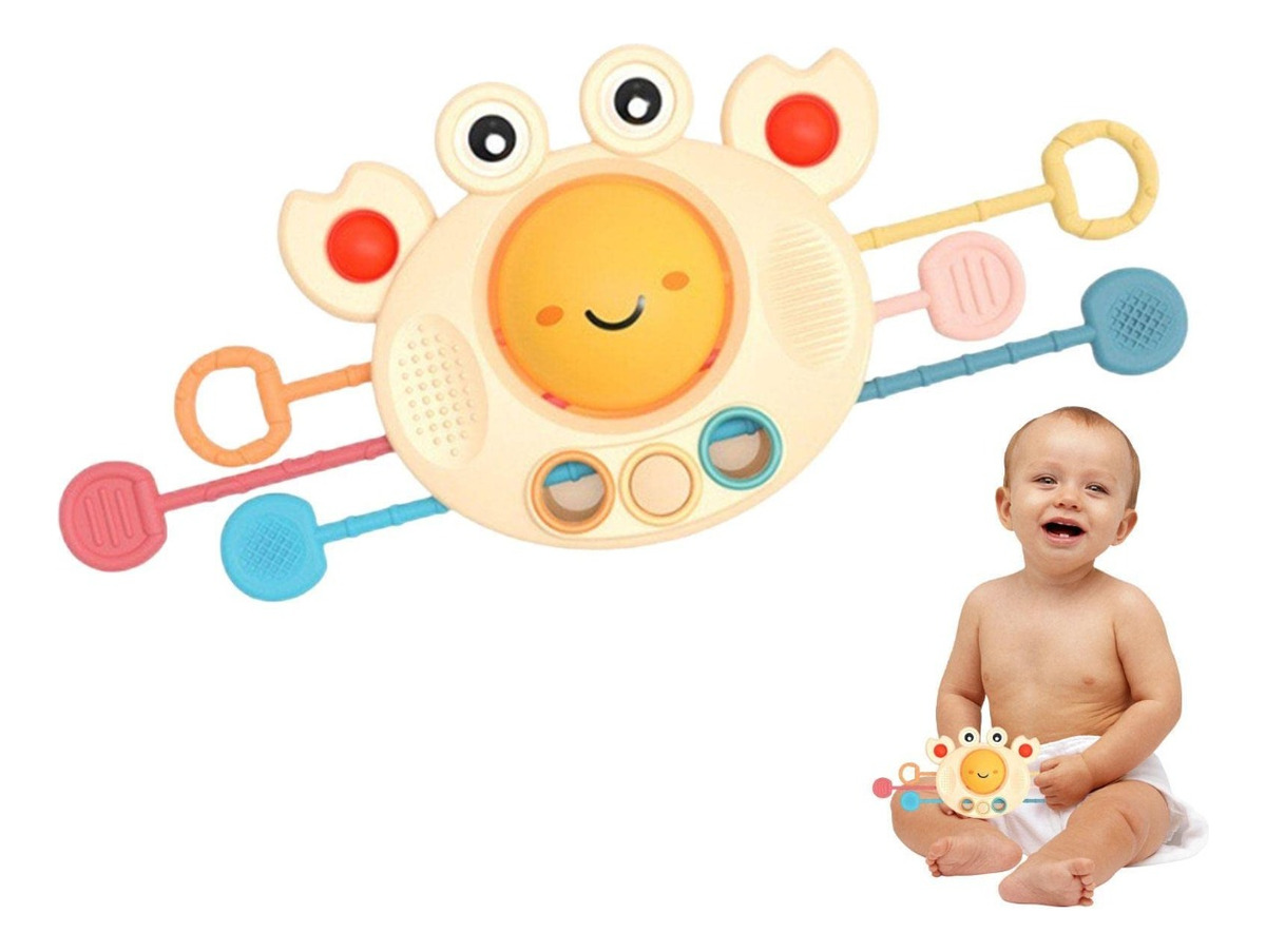 SONAJERO JUGUETE SENSORIAL DENTICION ESTIMULACION BEBE LAU - 1