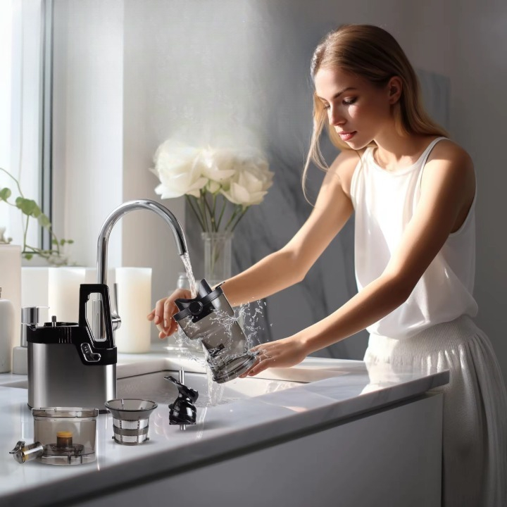EXPRIMIDOR JUGO MULTIFUNCIONAL EXTRACTOR COMPACTO JHN - 3