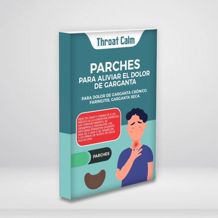 PARCHES ALIVIO INSTANTÁNEO TOS DOLOR GARGANTA 7 PACK JHN - 8