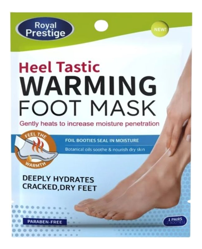 MASCARILLA PIES EFECTO CALOR HIDRATACIÓN PROFUNDA 3 PACK JHN - 1