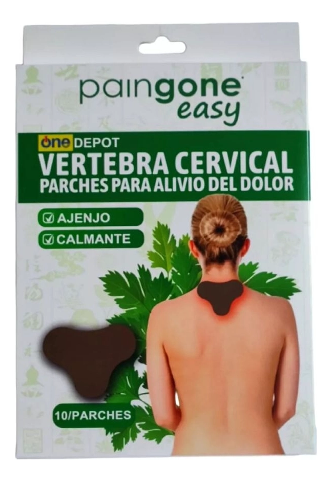 PARCHES CALOR ALIVIO DOLOR CUELLO HOMBROS 7 PACK JHN - 1