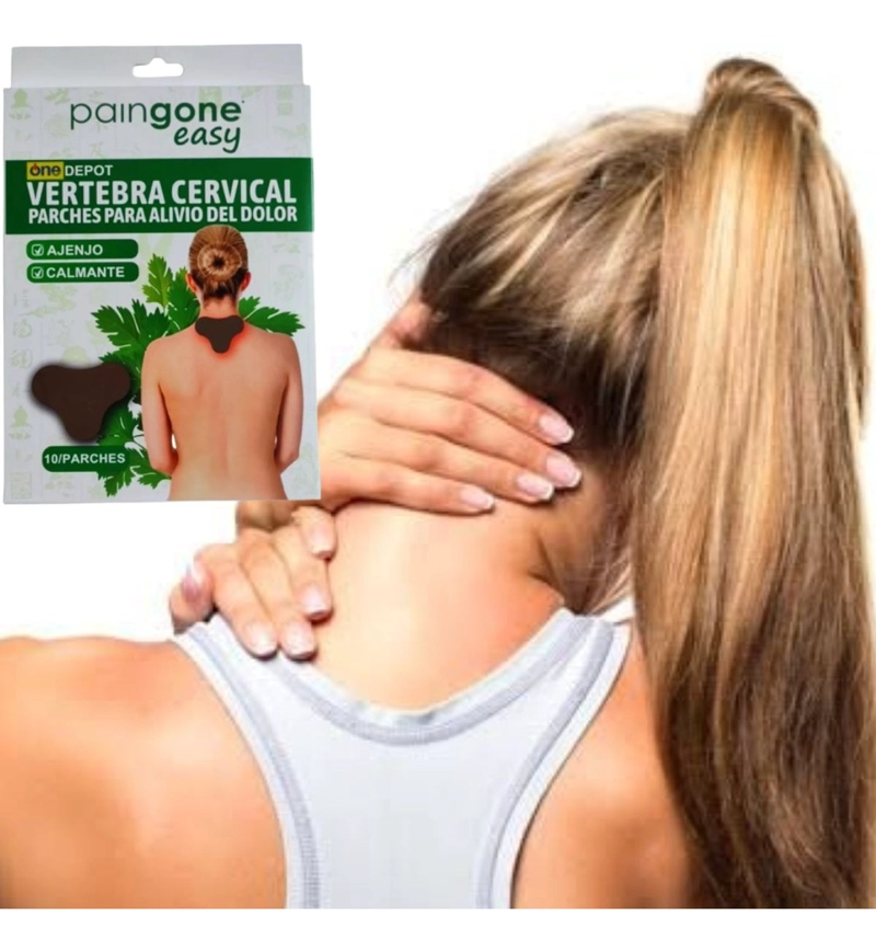 PARCHES CALOR ALIVIO DOLOR CUELLO HOMBROS 7 PACK JHN - 8