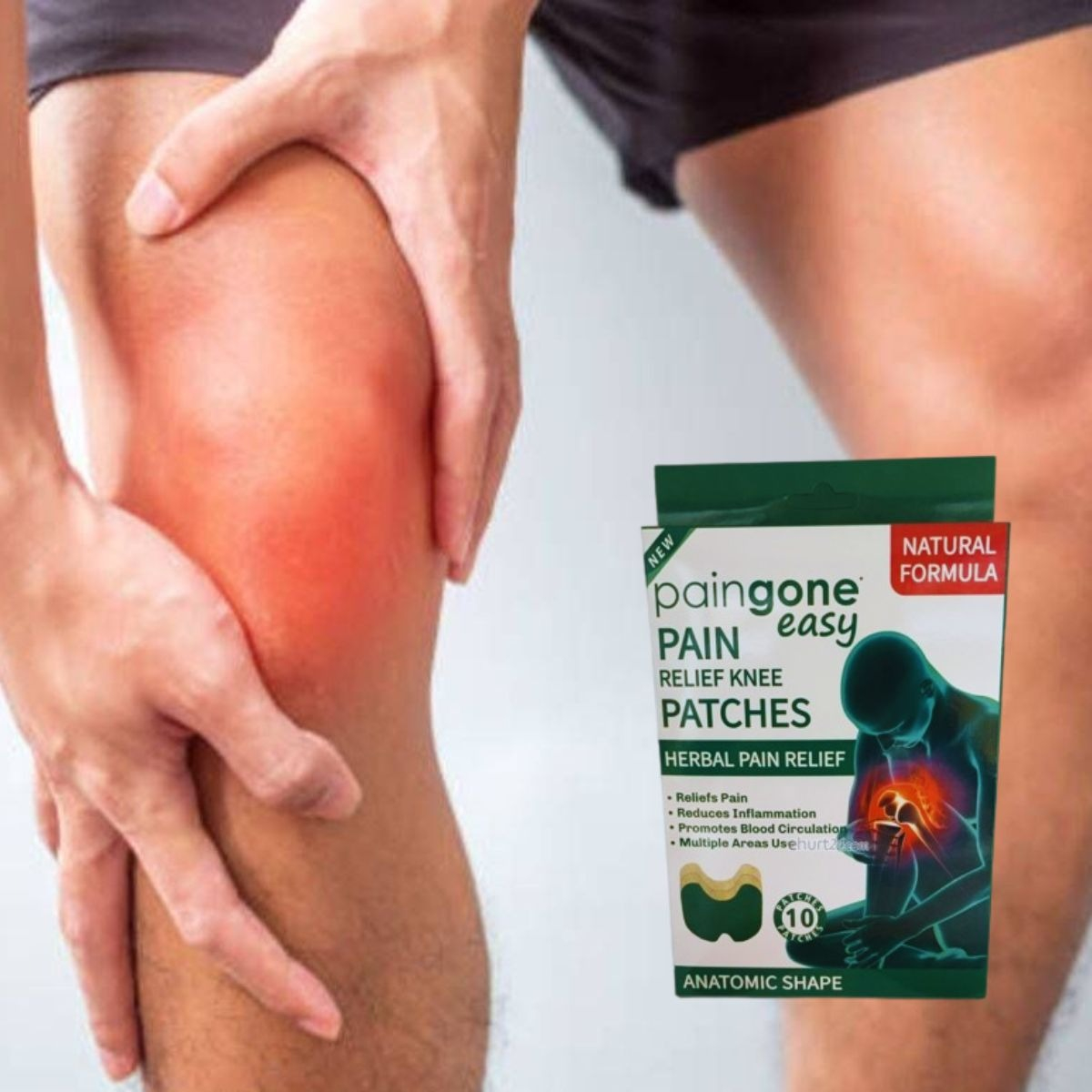 PARCHES ALIVIO INSTANTÁNEO DOLOR RODILLAS 7 PACK JHN - 7