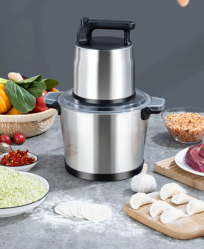 PROCESADOR ALIMENTOS MULTIUSOS PICADORA ACERO INOXIDABLE JHN - 2