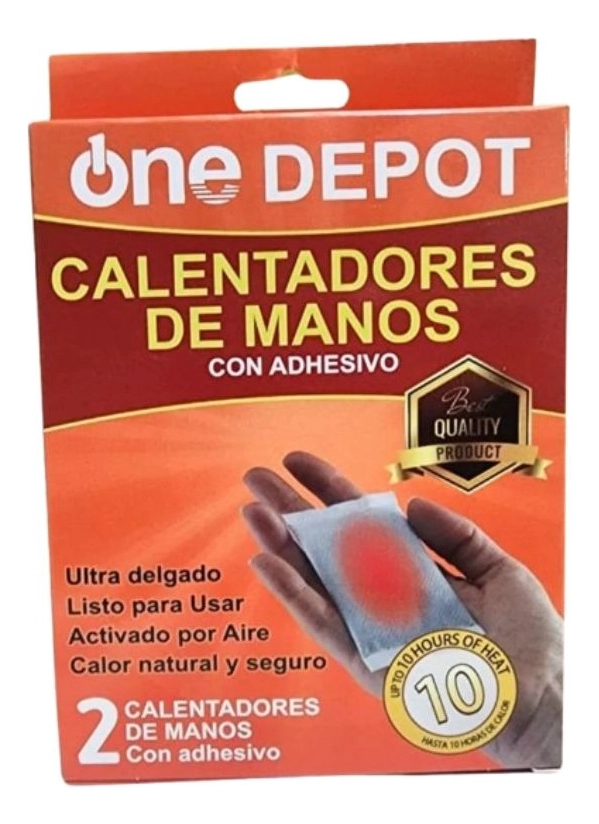 PARCHES CALENTADORES MANOS CALOR INSTANTÁNEO 9 PACK JHN - 1