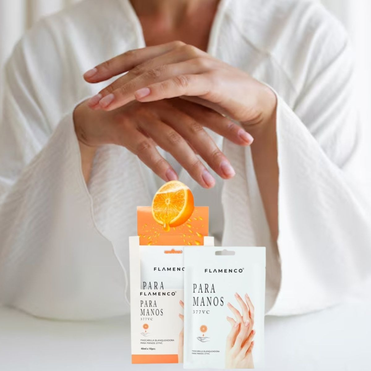 MASCARILLA BLANQUEADORA MANOS VITAMINA C SPA LAU - 9