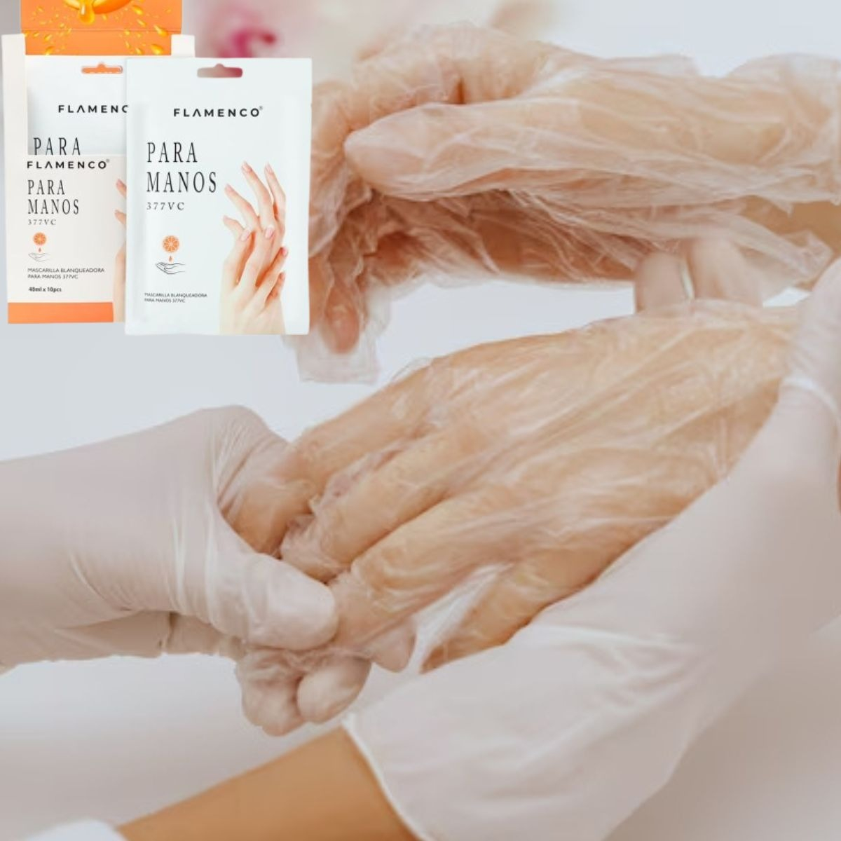 MASCARILLA BLANQUEADORA MANOS VITAMINA C SPA LAU - 10
