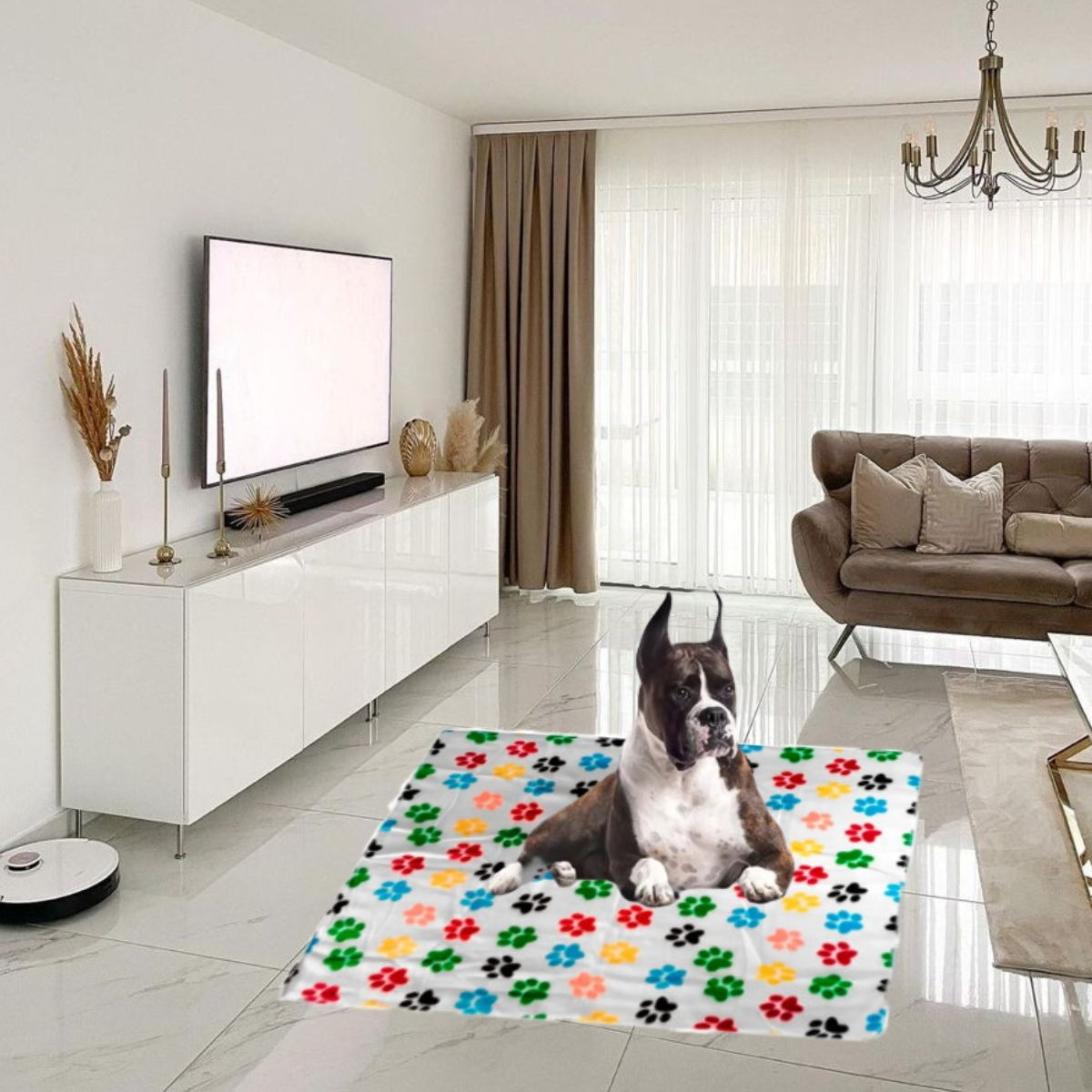 SET 3 MANTAS POLAR PARA MASCOTAS 100X70CM SUAVE ABRIGO LAU - 6