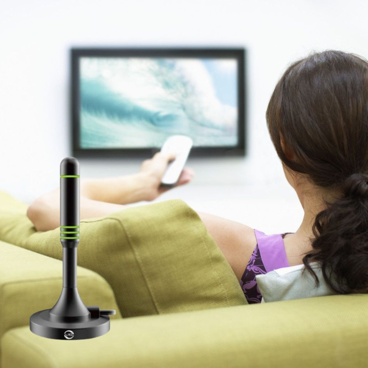 ANTENA DIGITAL HDTV TERRESTRE INTERIOR CANALES HD LAU - 9