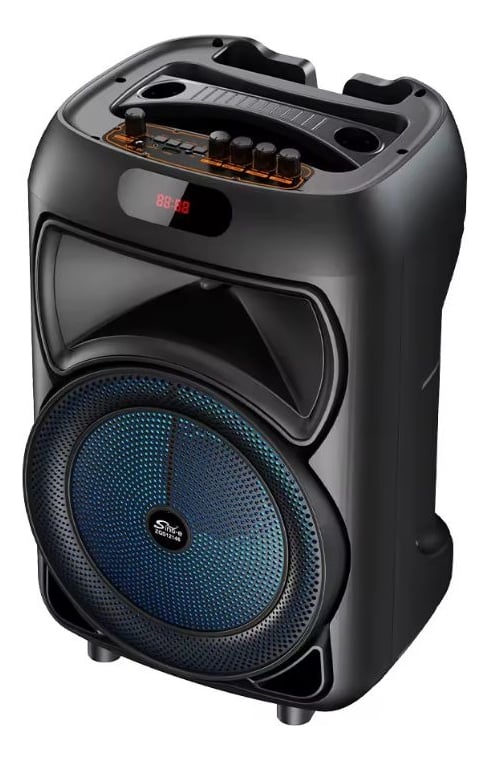 PARLANTE ALTAVOZ PORTATIL MICROFONO CONTROL REMOTO LAU - 1