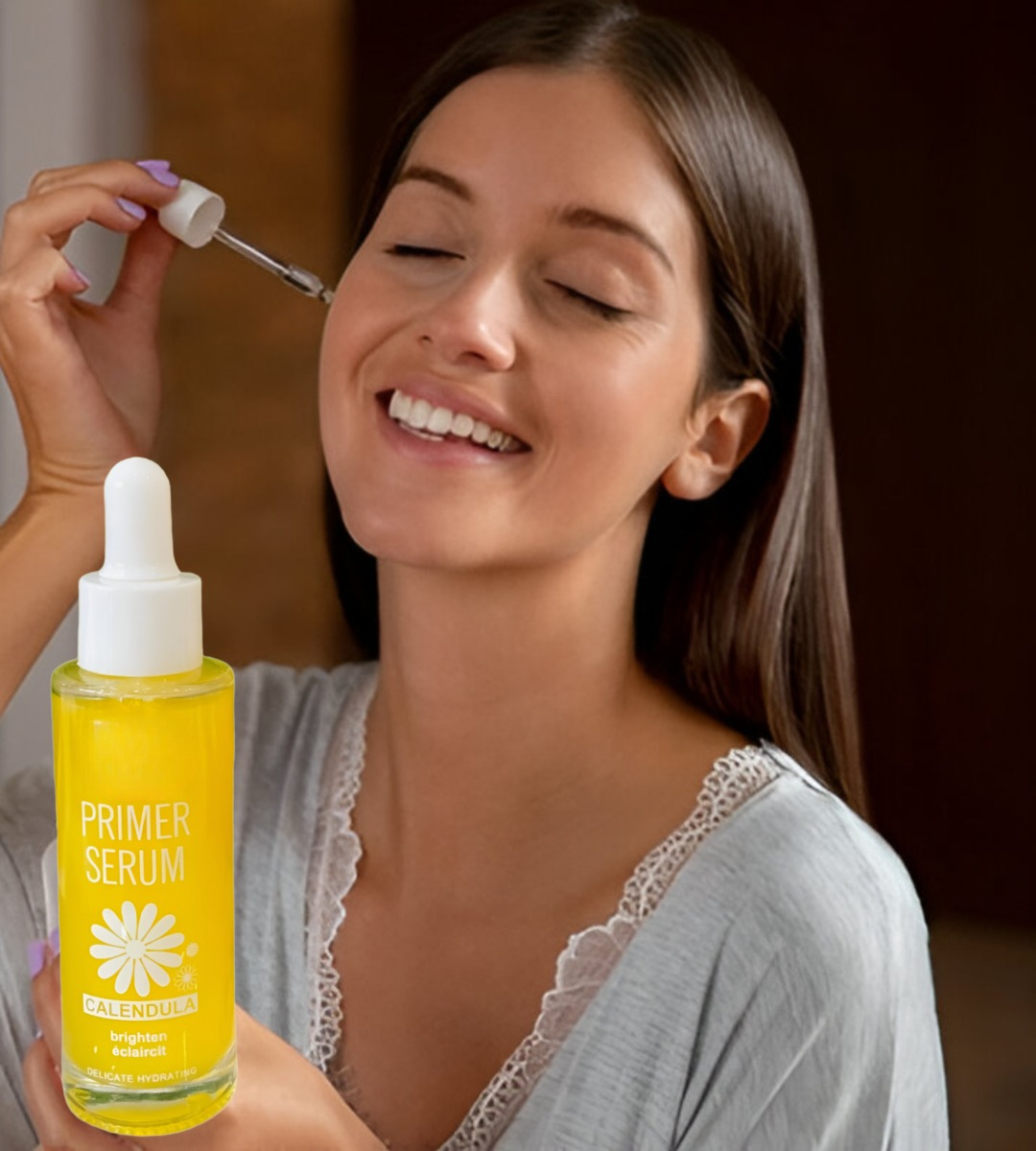 SET 2 SERUM FACIAL CALÉNDULA BRILLO NATURAL PIEL SUAVE JHN - 7
