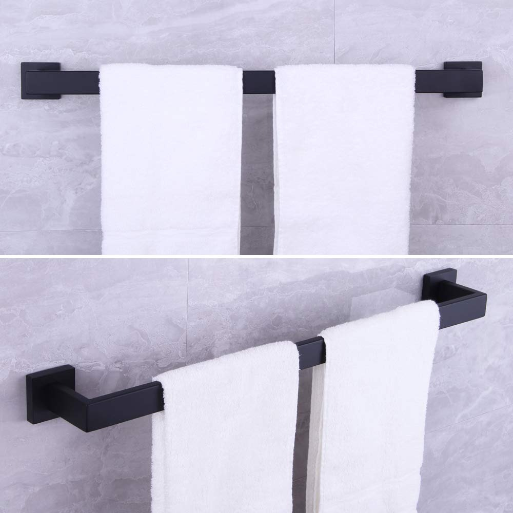 TOALLERO MANO BAÑO MONTAJE PARED SOPORTE MATE LAU - 3