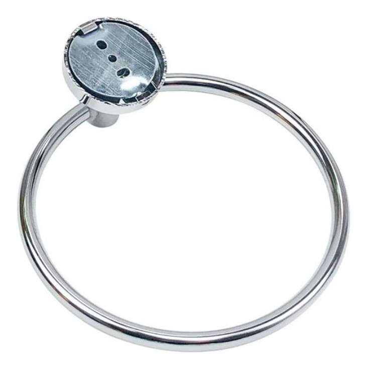 TOALLERO FORMA ANILLO BAÑO SOPORTE PARED MANO LAU - 3