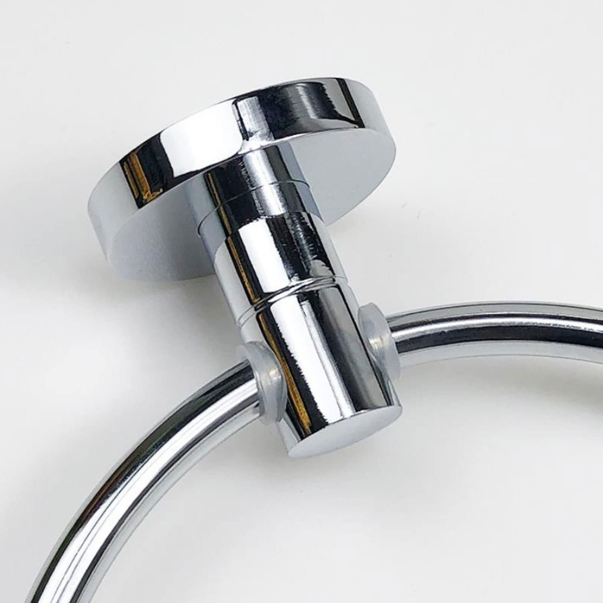 TOALLERO FORMA ANILLO BAÑO SOPORTE PARED MANO LAU - 5