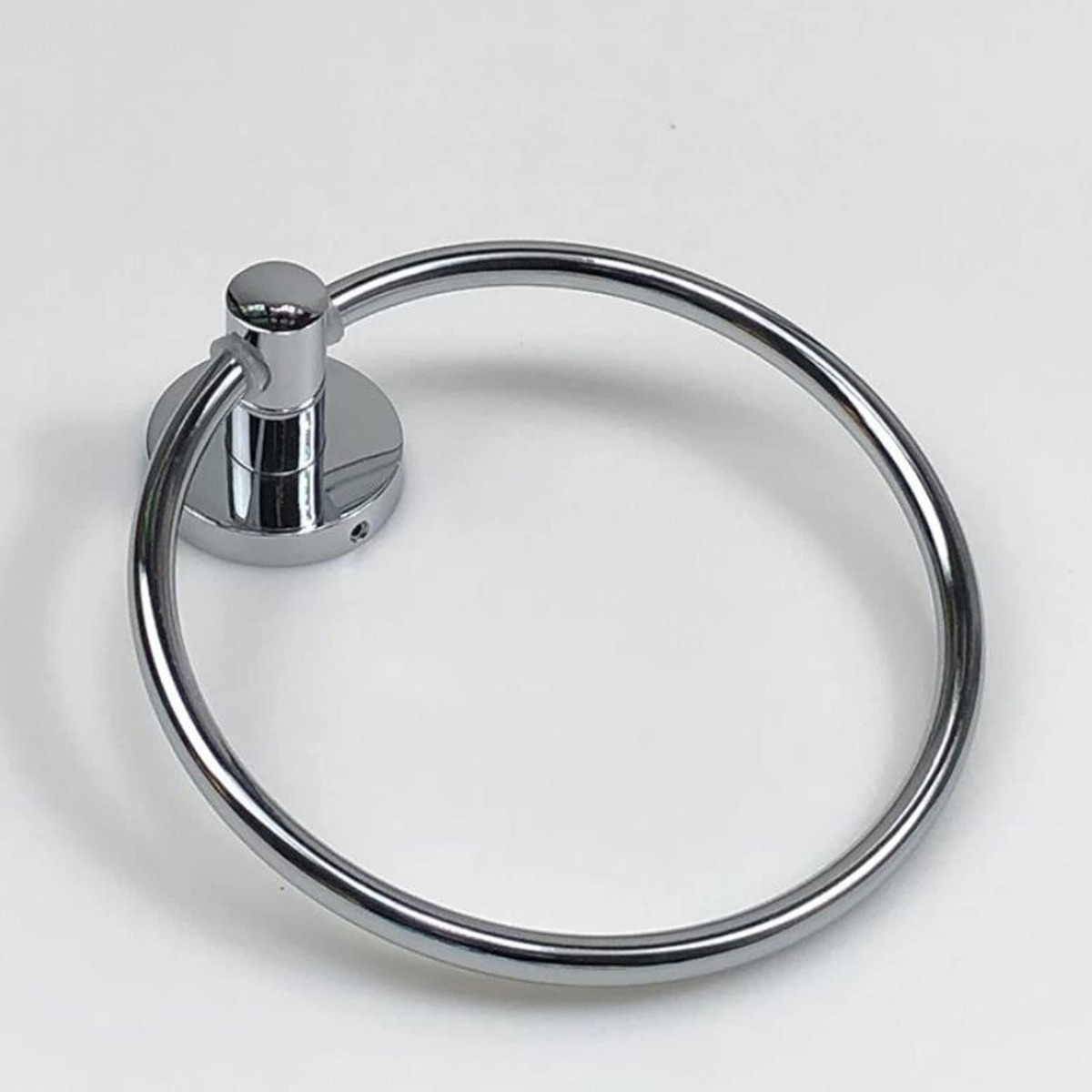 TOALLERO FORMA ANILLO BAÑO SOPORTE PARED MANO LAU - 8