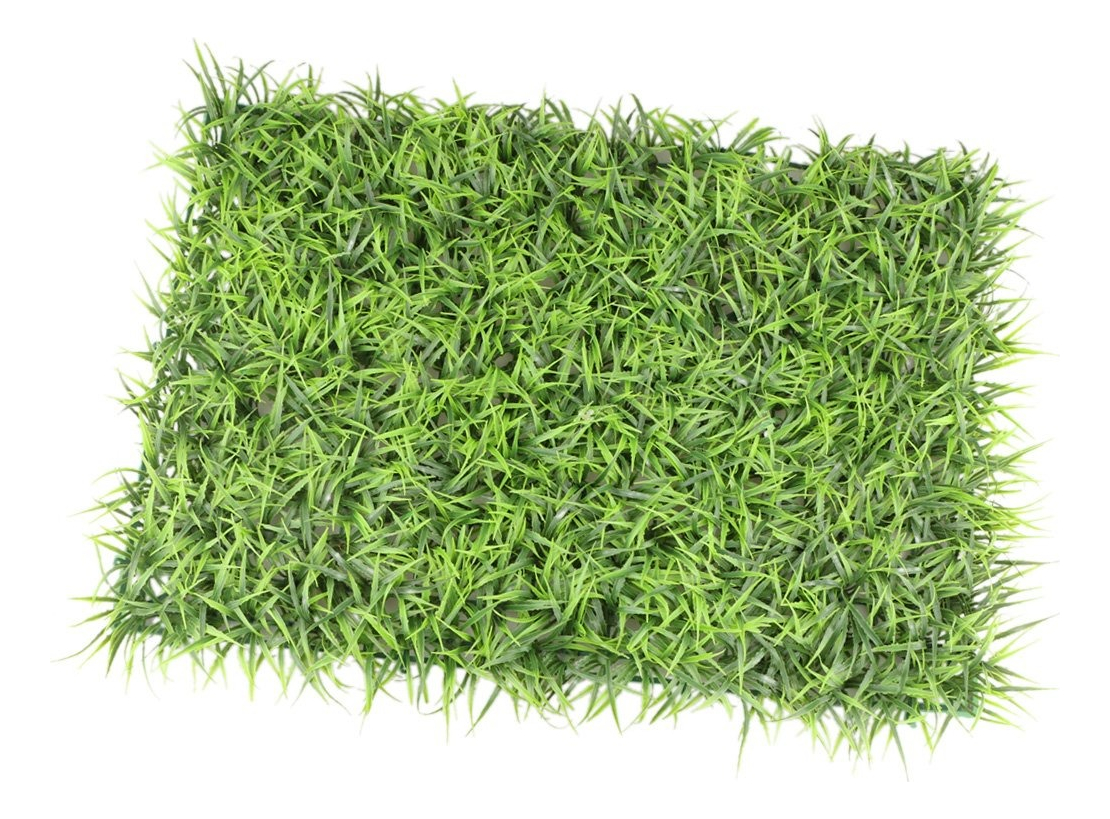 SET 2 PLANTA CESPED ARTIFICIAL TAPETE DECORACION HOGAR LAU - 3