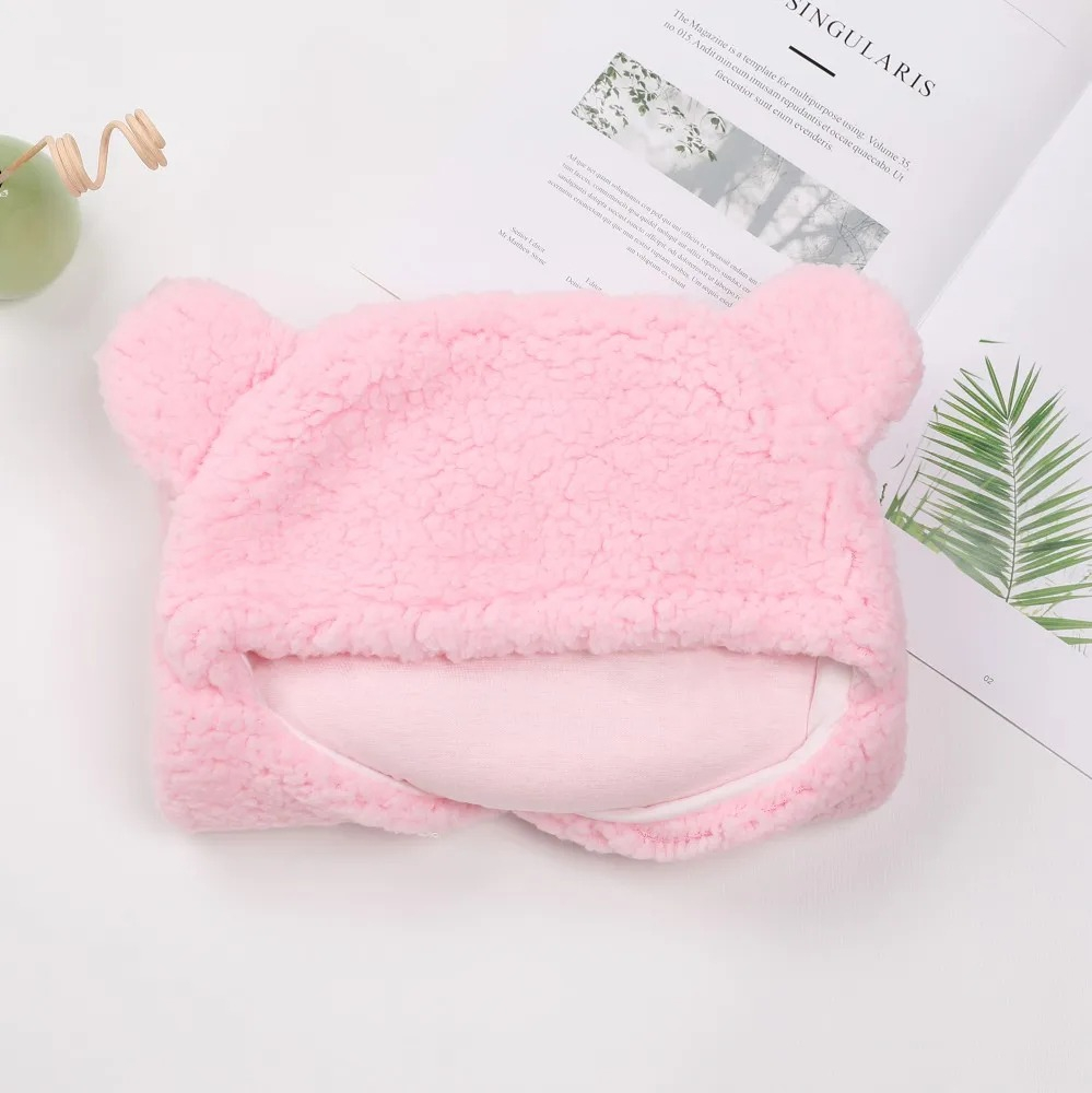 SACO DORMIR FORMA OSITO CAPUCHA POLAR CALIDO BEBE LAU - 8