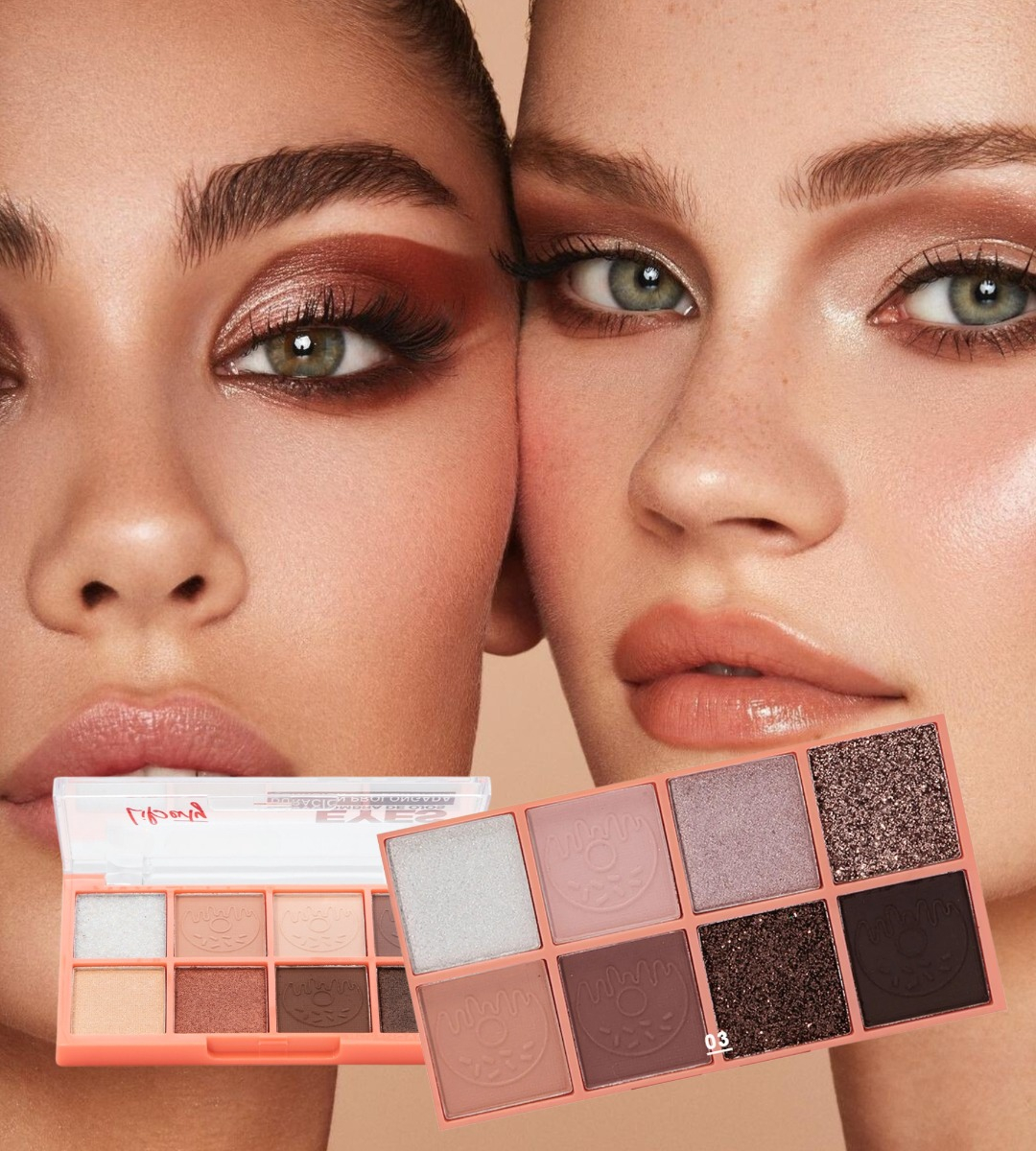 SET 3 SOMBRA OJOS PALETA VIBRANTE DURACIÓN PROLONGADA JHN - 5