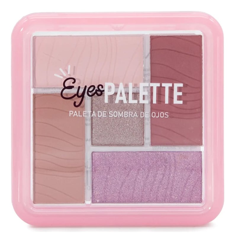 SET 2 SOMBRA OJOS PALETA 5 TONOS VIBRANTE SUAVE DURADERA JHN - 1