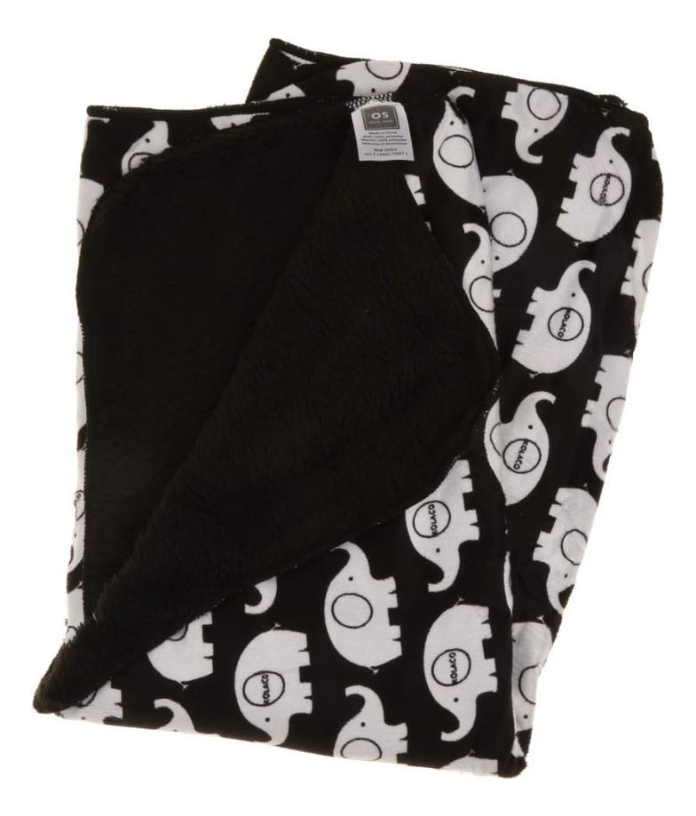MANTA DE APEGO DOBLE CAPA PARA BEBES CUNA UNISEX SUAVE LAU - 1