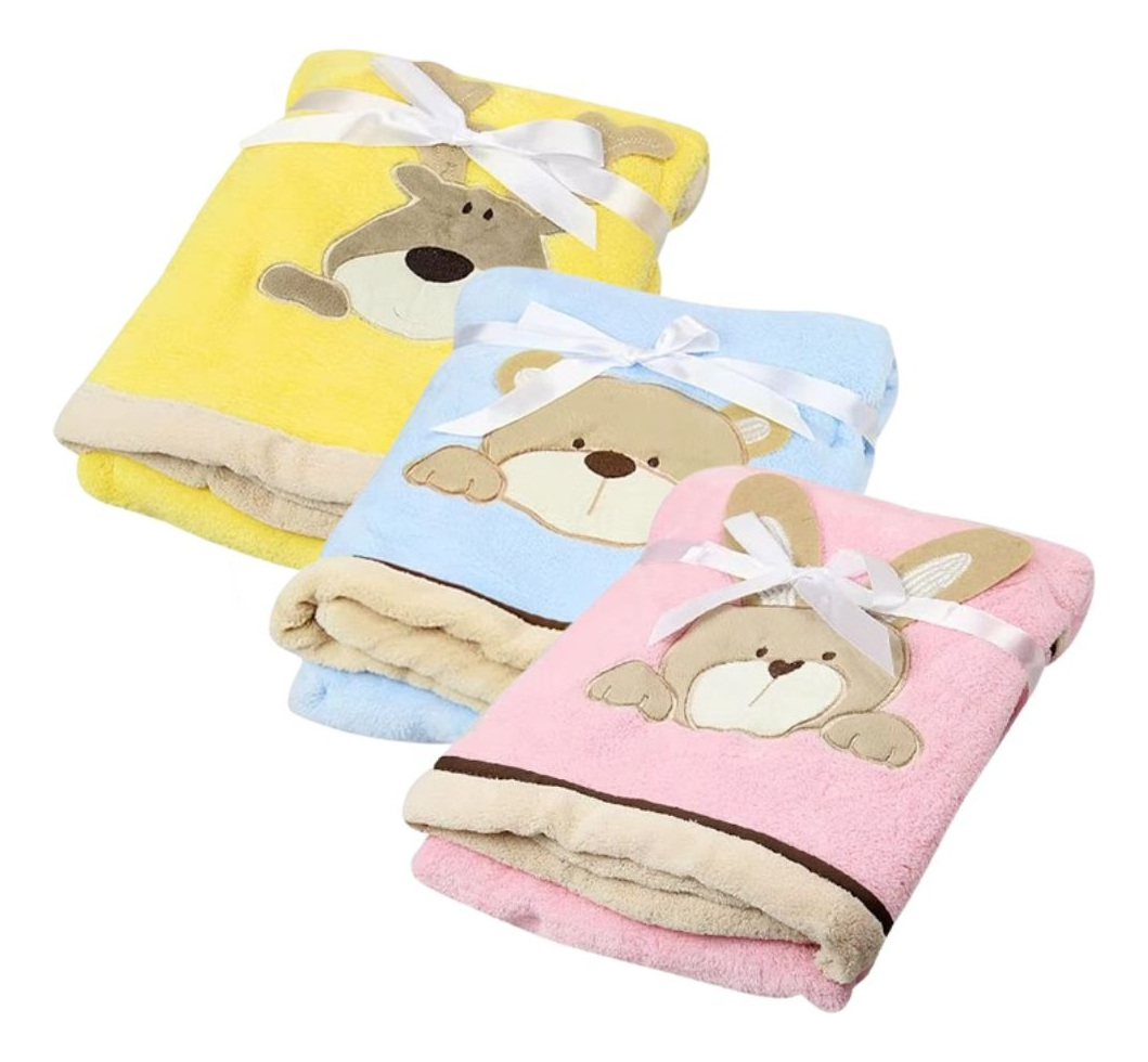 MANTA DE APEGO SUAVE CALIDA PARA BEBES COMODA LAU - 7