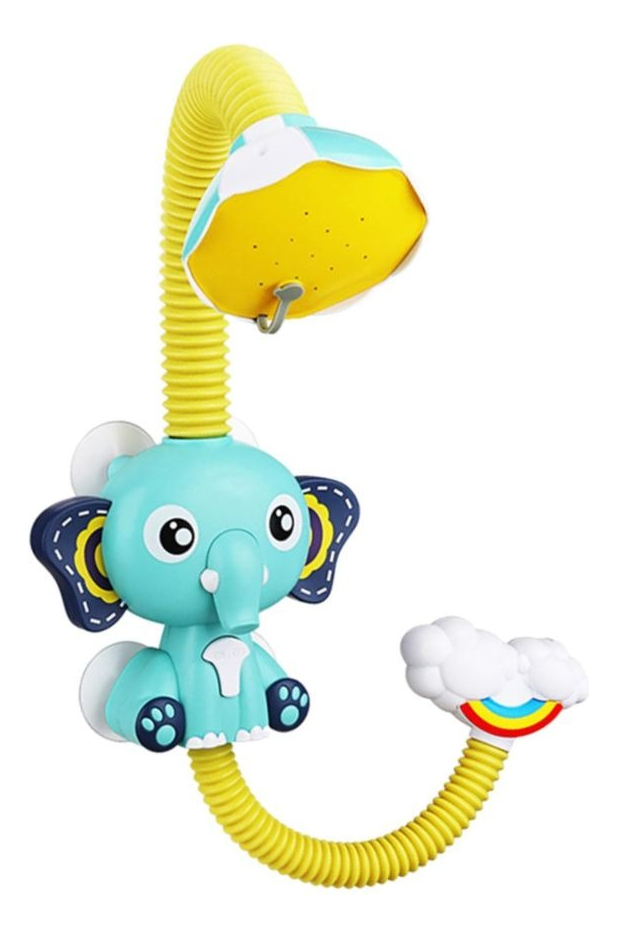 JUGUETE PARA BAÑO FORMA ELEFANTE HORA DE BAÑO DUCHA BEBE LAU - 1