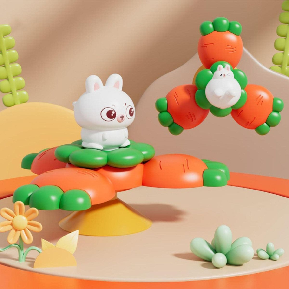 JUGUETE GIRATORIO VENTANOSA DISEÑO ANIMALITO BEBES LAU - 5