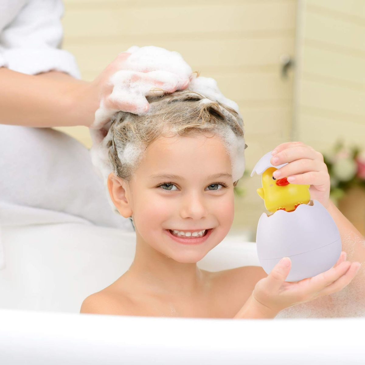 SET 3 JUGUETES DE BAÑO PATITOS ROCEADOR AGUA 2 EN 1 LAU - 7