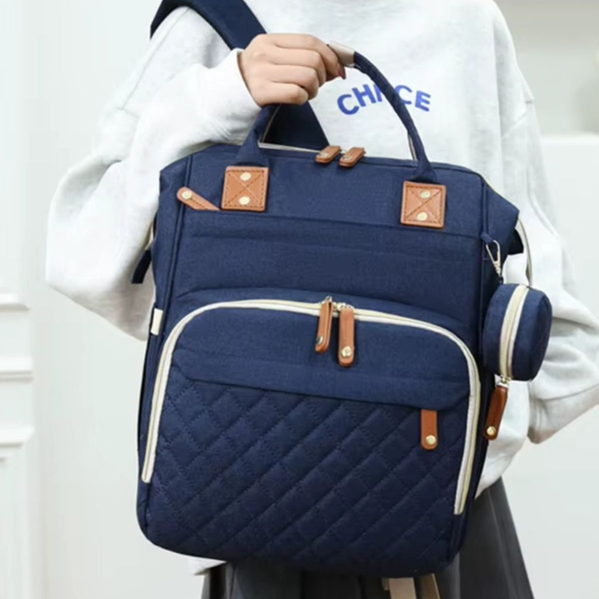 MOCHILA IMPERMEABLE MULTIFUNCIONAL CAMBIADOR BEBE LAU - 2