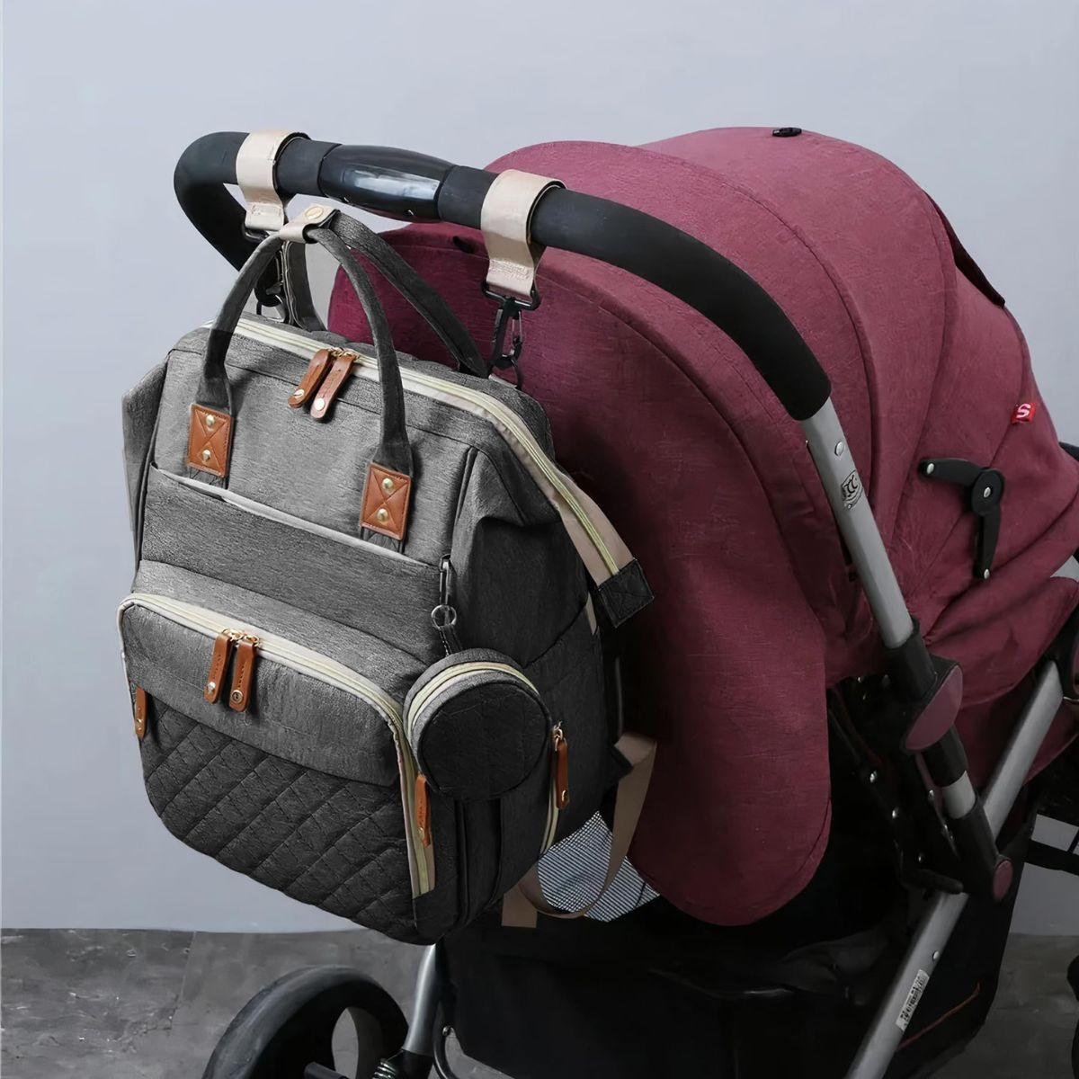 MOCHILA IMPERMEABLE MULTIFUNCIONAL CAMBIADOR BEBE LAU - 5