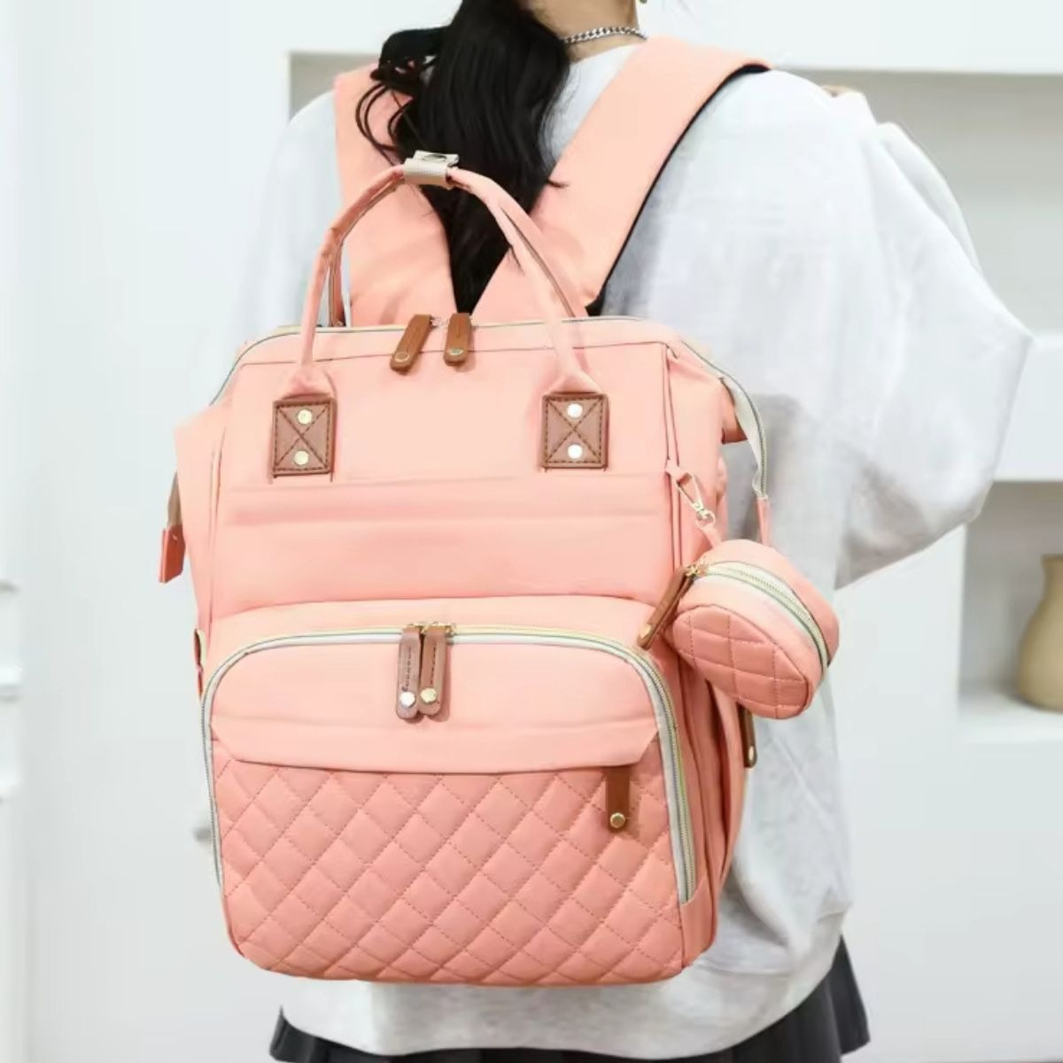 MOCHILA IMPERMEABLE MULTIFUNCIONAL CAMBIADOR BEBE LAU - 10