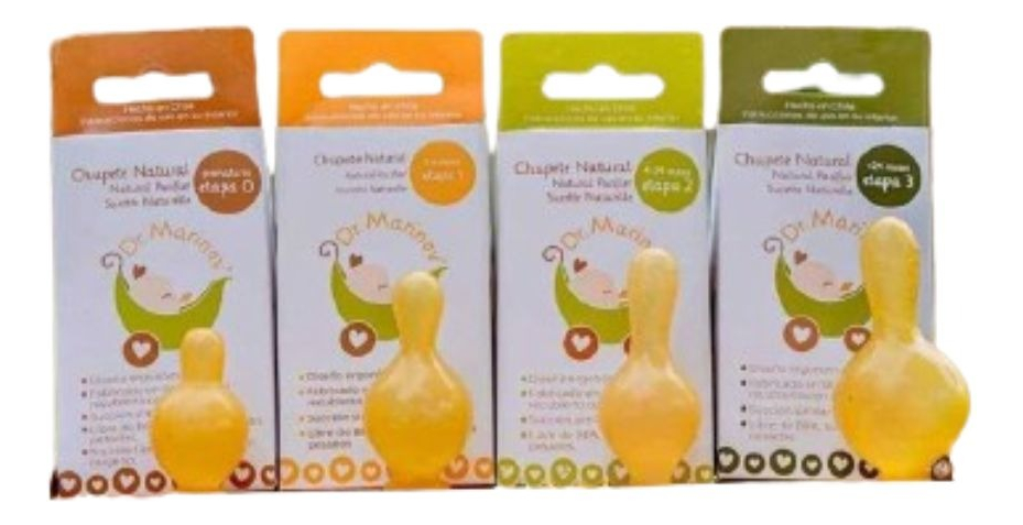 CHUPETE DR. MARINOV ANATOMICO100% NATURAL RN +24 M BEBE LAU - 3