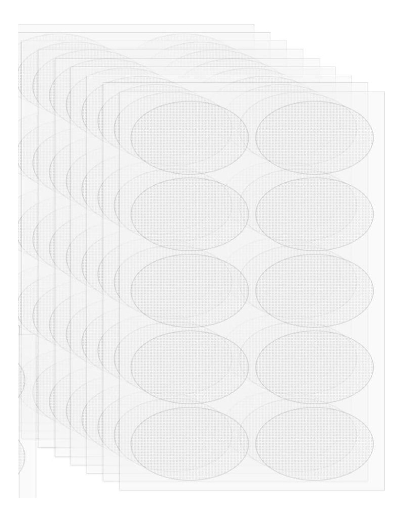SET 6 PARCHES INVISIBLES SOPORTE PARA LOBULO DE OREJA LAU - 1