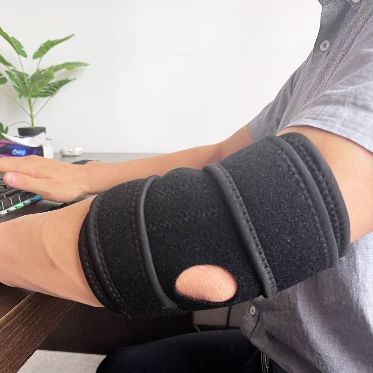 SET 4 CODERAS AJUSTABLE ORTOPEDICA COMPRESION DOLOR LAU - 2