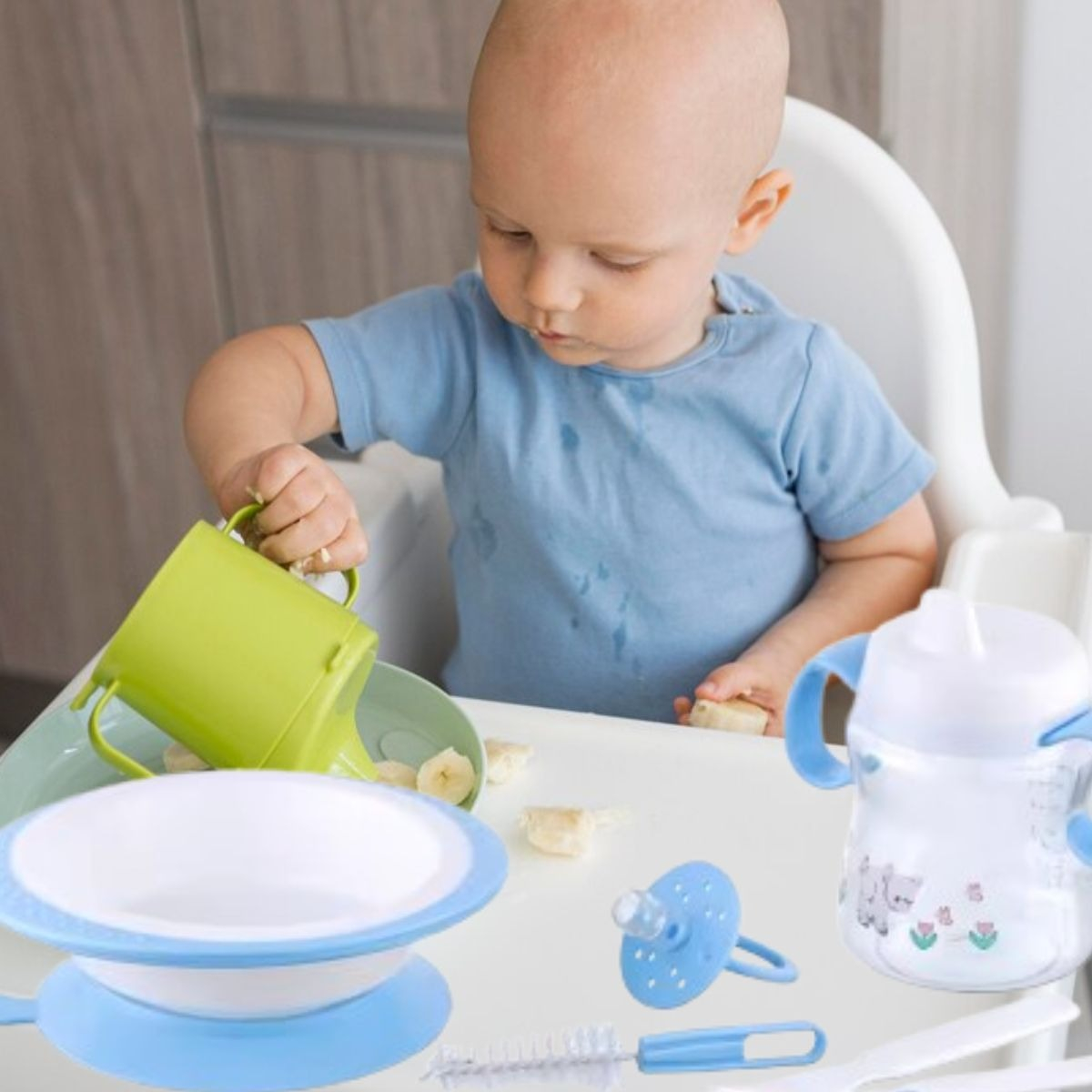 2 PACK DE ALIMENTACION MULTIFUNCIONAL PARA BEBES LAU - 8