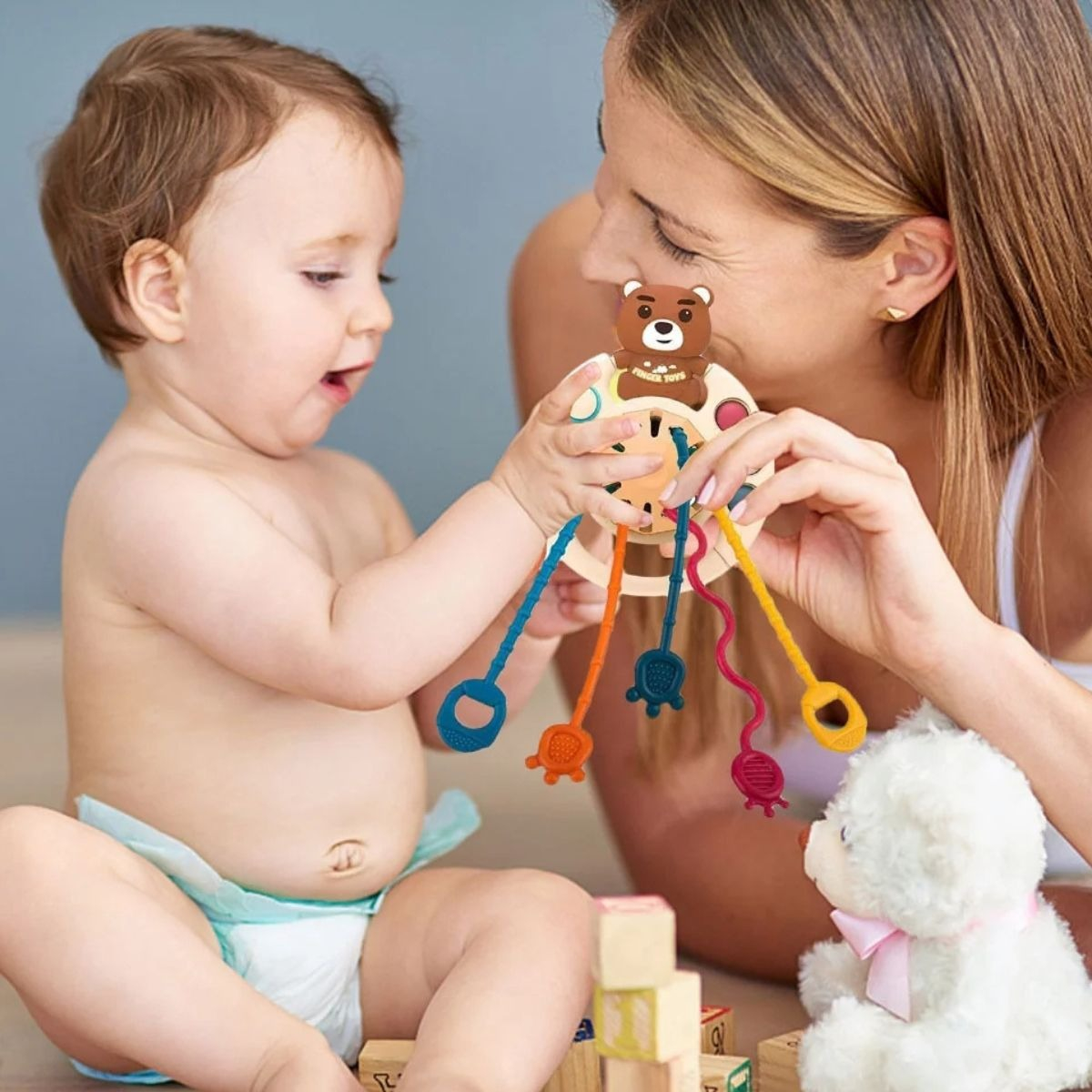JUGUETE SENSORIAL MONTESSORI 4EN1 MULTIUSO PARA BEBE LAU - 8