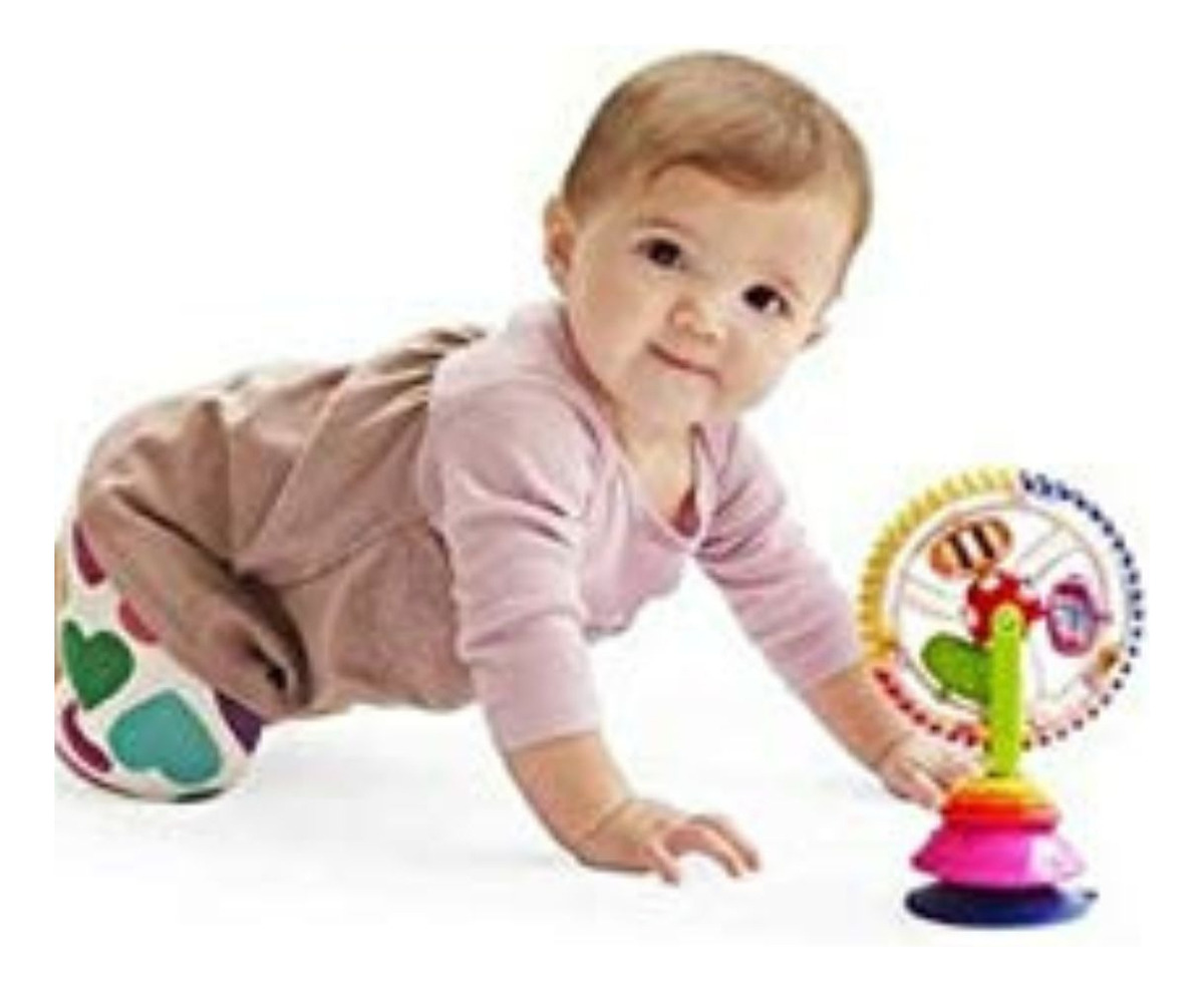SET 2 RUEDA SONAJERO ESTIMULACION SENSORIAL BEBE LAU - 5