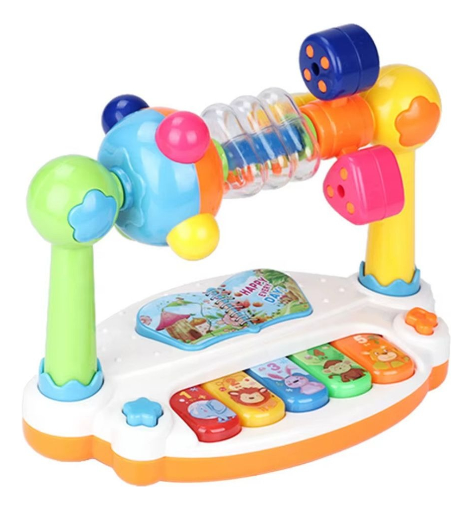 JUGUETE INTERACTIVO PIANO MUSICAL 4EN11 PARA BEBES LAU - 4
