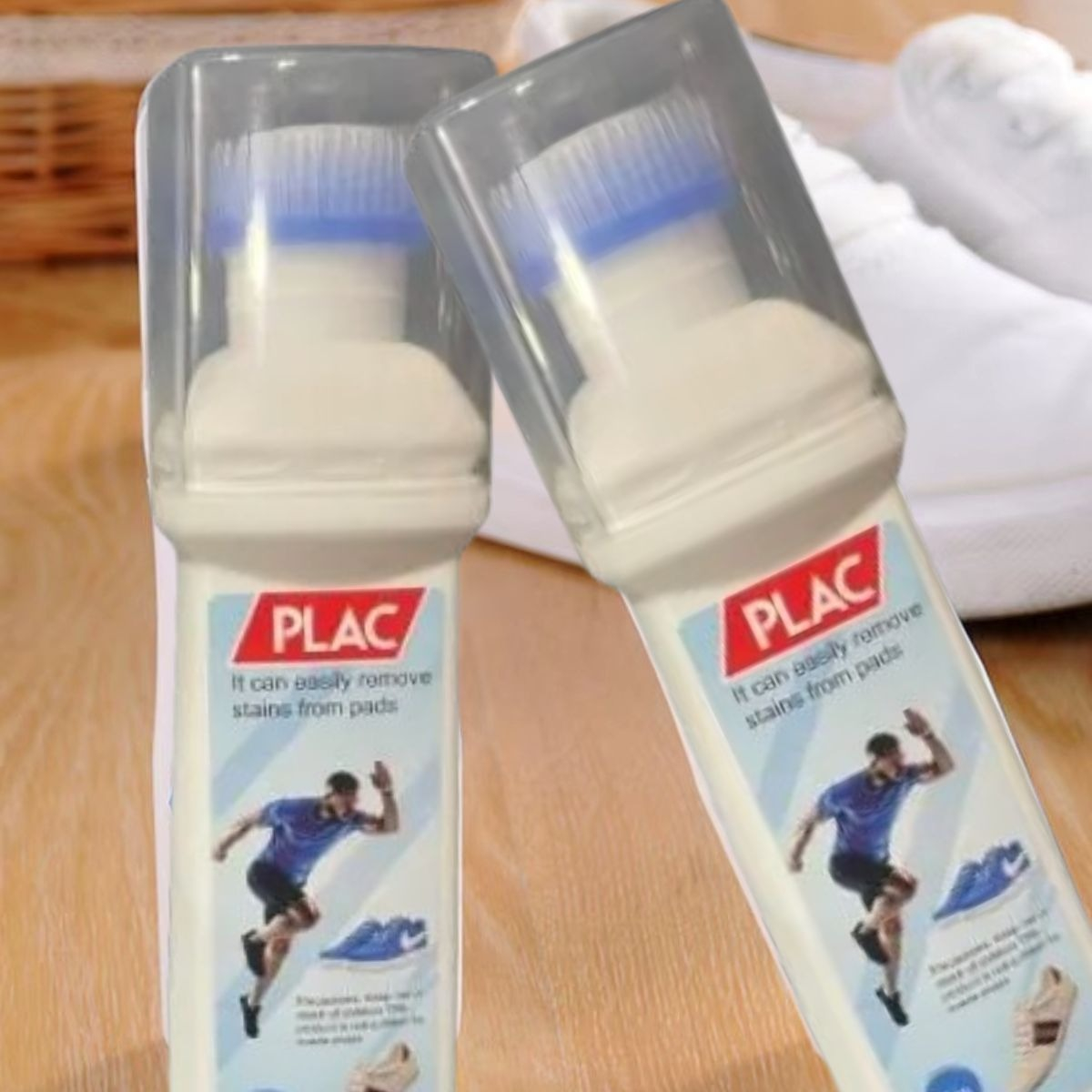SET 8 LIMPIADOR DE ZAPATO TRANSPARENTE CALZADO DEPORTIVO LAU - 4