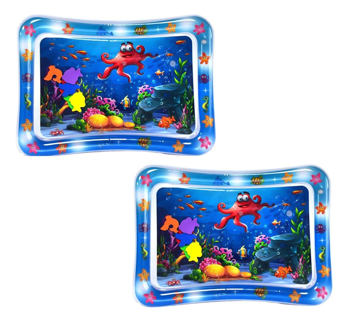 SET 2 ALFOMBRAS DE AGUA JUGUETE SENSORIAL BEBE LAU - 9