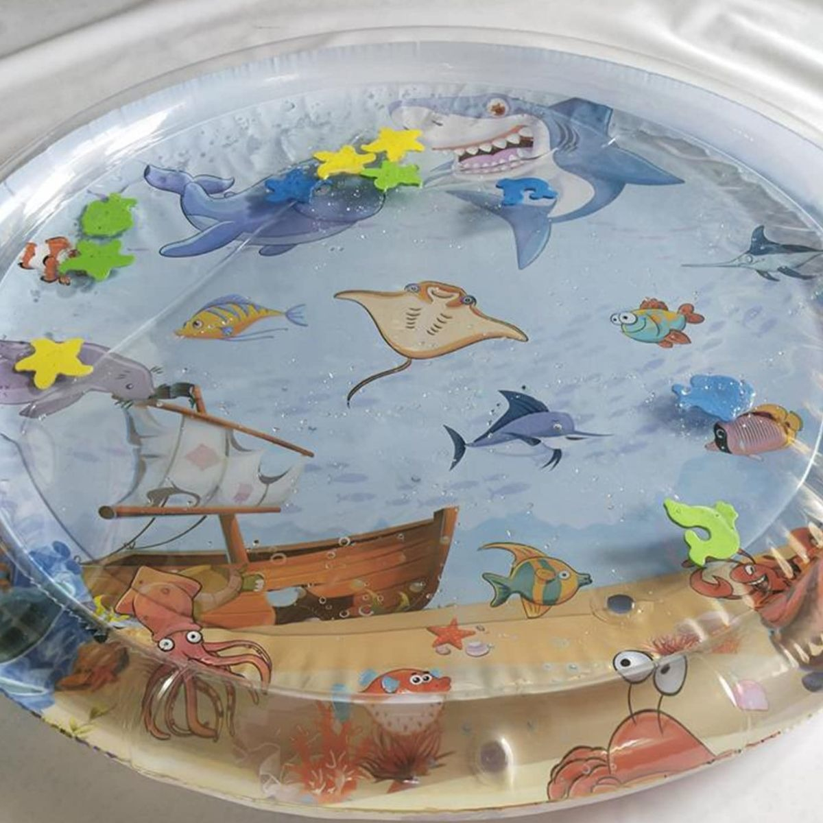 ALFOMBRA DE AGUA JUEGUETE SENSORIAL ESTIMULACION BEBE LAU - 5