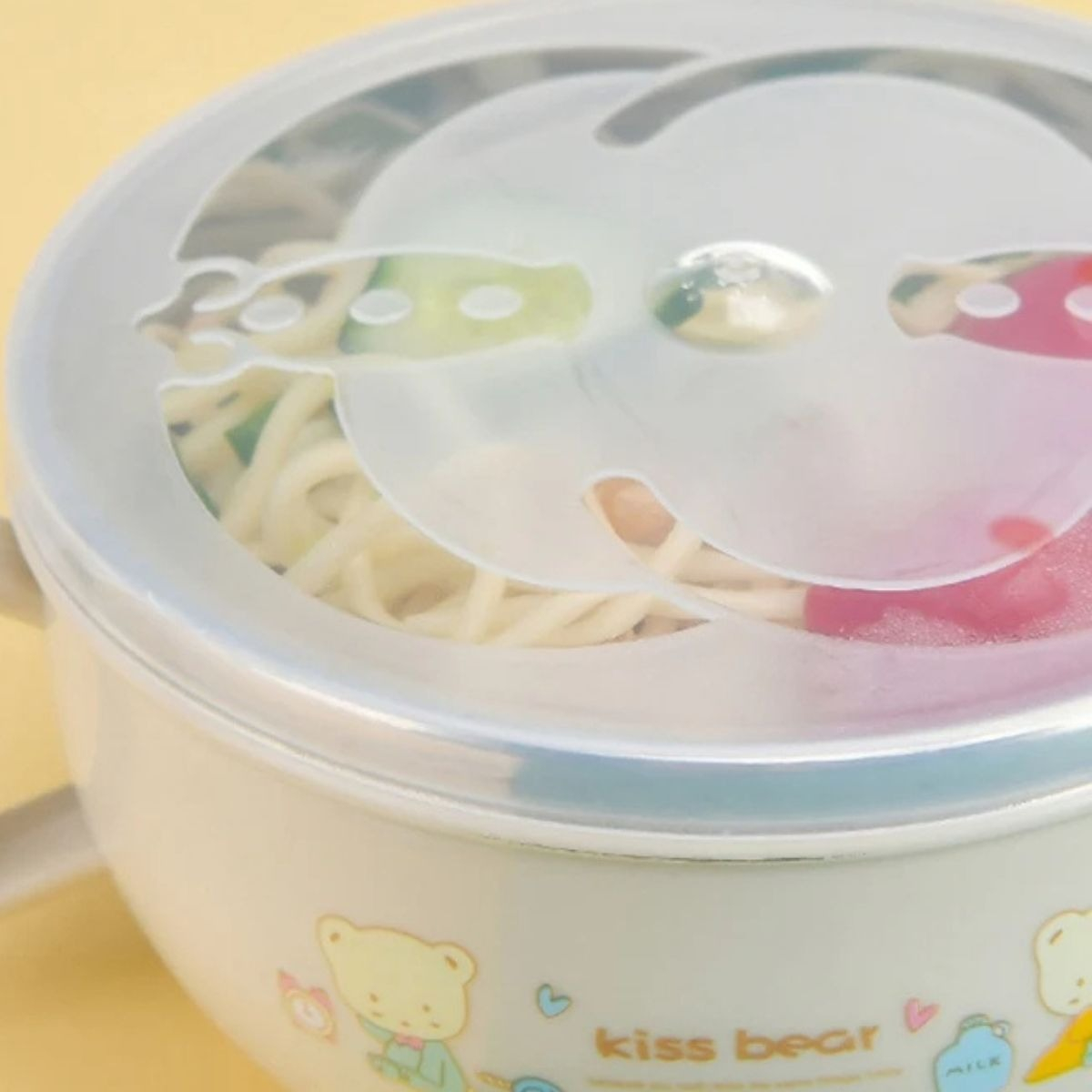 SET 2 PLATOS CUENCO TERMICAS INFANTIL DIVERTIDO BEBE LAU - 9