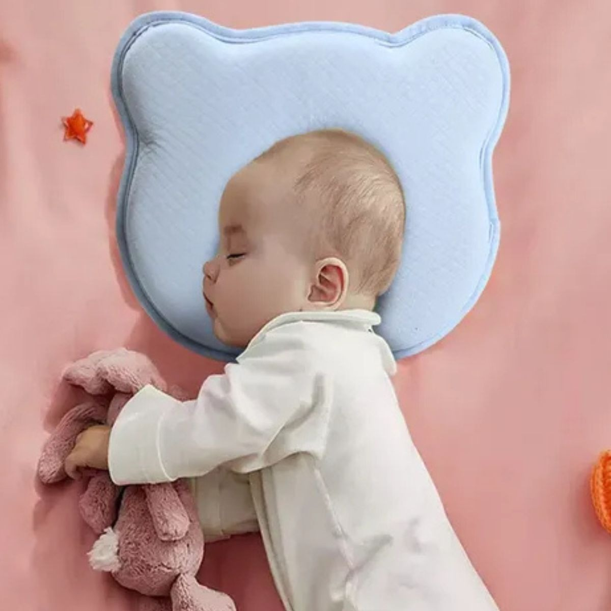 ALMOHADA VISCOELASTICA ERGONOMICO BEBE RECIEN NACIDO LAU - 4